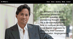 Desktop Screenshot of drwilliamli.com